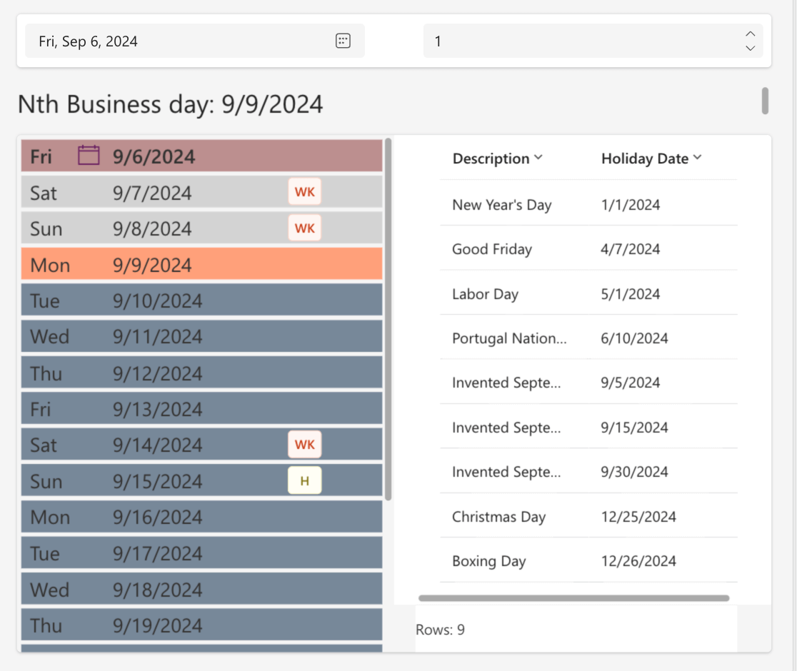 getbusinessdayndaysfrom-tester-power-apps-tools